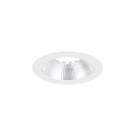 Sylvania LED Downlight Insaver Slim 150 Aluminium Wit 9.5W 1150lm 70D - 830 Warm Wit | Zaagmaat 150mm - IP44 