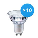 Voordeelpak 10x Philips MASTER Value LED Spot GU10 PAR16 4.8W 355lm 36D - 927 Zeer Warm Wit | Beste Kleurweergave - Vervangt 50W