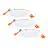 Ledvance LED Downlight Slim Set 3x8W 550lm - 830 Warm Wit | 120mm - Zaagmaat 105mm