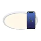 Nordlux  LED Plafondlamp Oja Smart Wit 30W 3500lm 120D - 822-865 Afstembaar Wit | Dimbaar – IP20