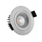 Noxion LED Spot Leda Kantelbaar Aluminium 6W 400lm 36D - 927 Zeer Warm Wit | Zaagmaat 83mm - IP44 - Beste Kleurweergave - Dimbaar